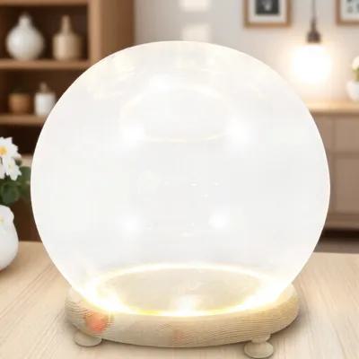 Plastic Dome Clear - Kopuła szklana na kwiaty stabilizowane, przezroczysta
