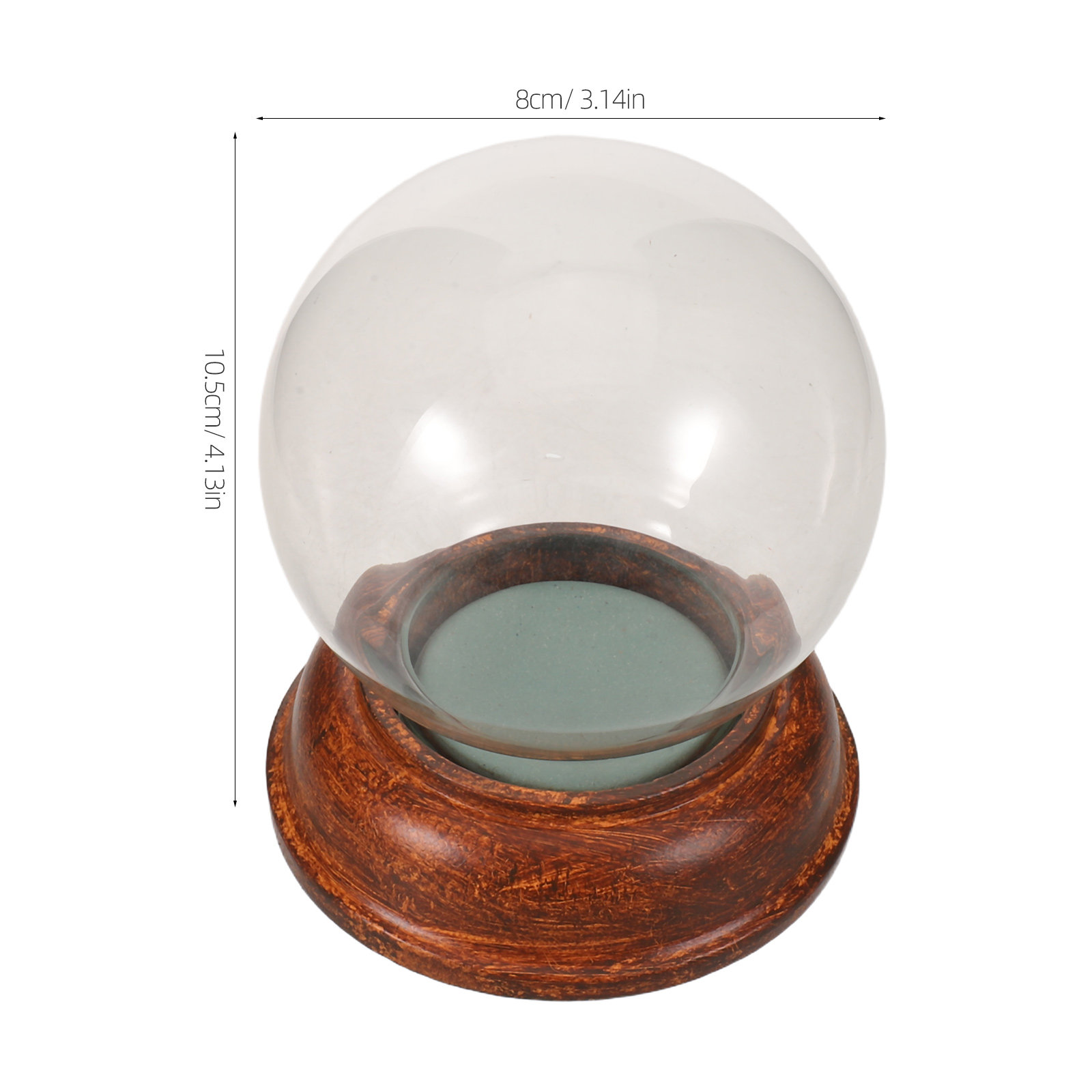 80 mm przezroczysta, pusta szk – Plastic Dome Clear recenzja i cena