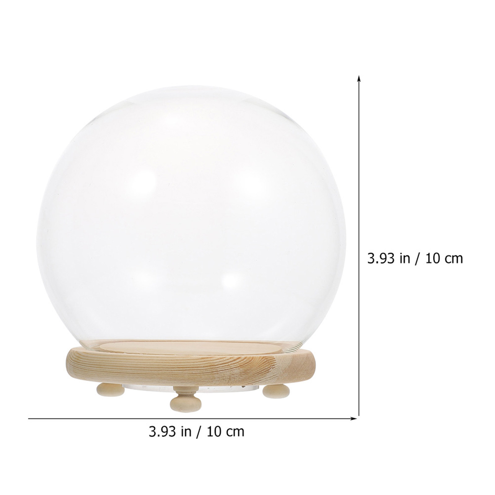 Kopuła szklana na kwiaty stabi – Plastic Dome Clear recenzja i cena